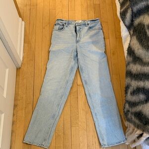 Abercrombie & Fitch Light Wash High Rise Women Jeans